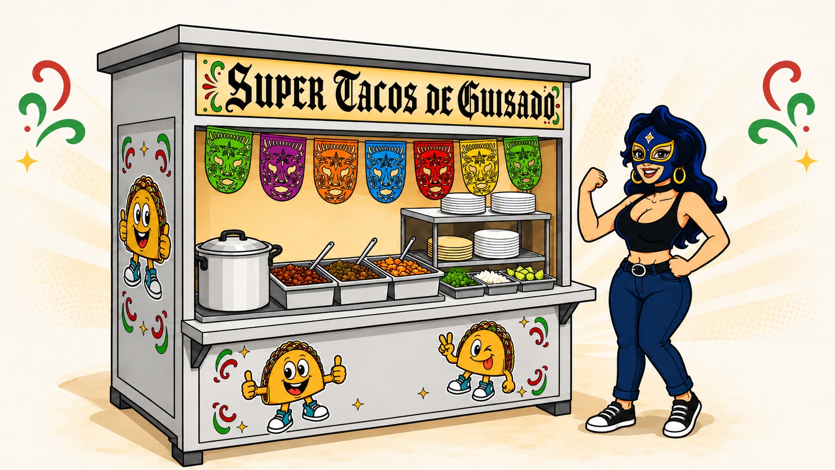 Super Tacos de Guisado