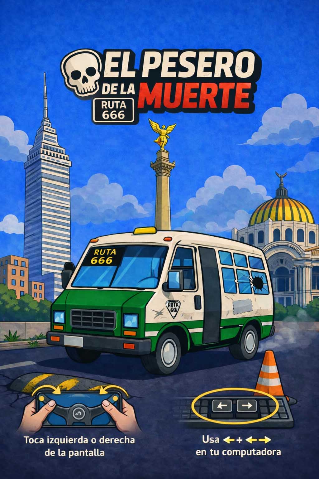 Portada del juego El Pesero de la Muerte