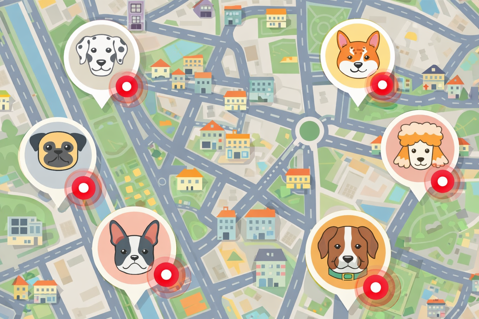 Mapa Radar Canino